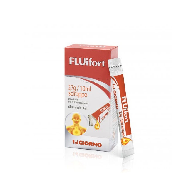 Fluifort sciroppo 6 buste 10ml